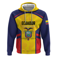Custom Ecuador Rugby Hoodie Los Piqueros Go Champions