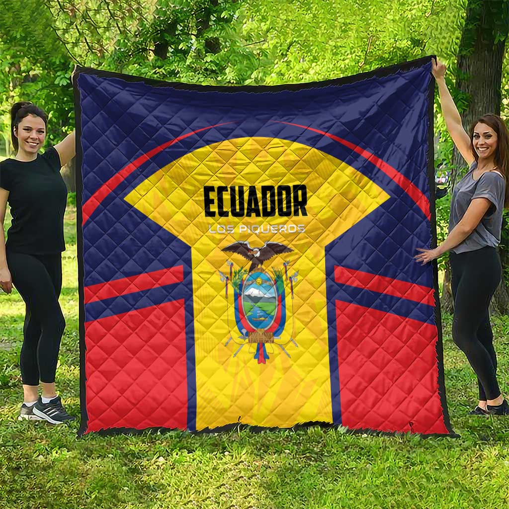Ecuador Rugby Quilt Los Piqueros Go Champions