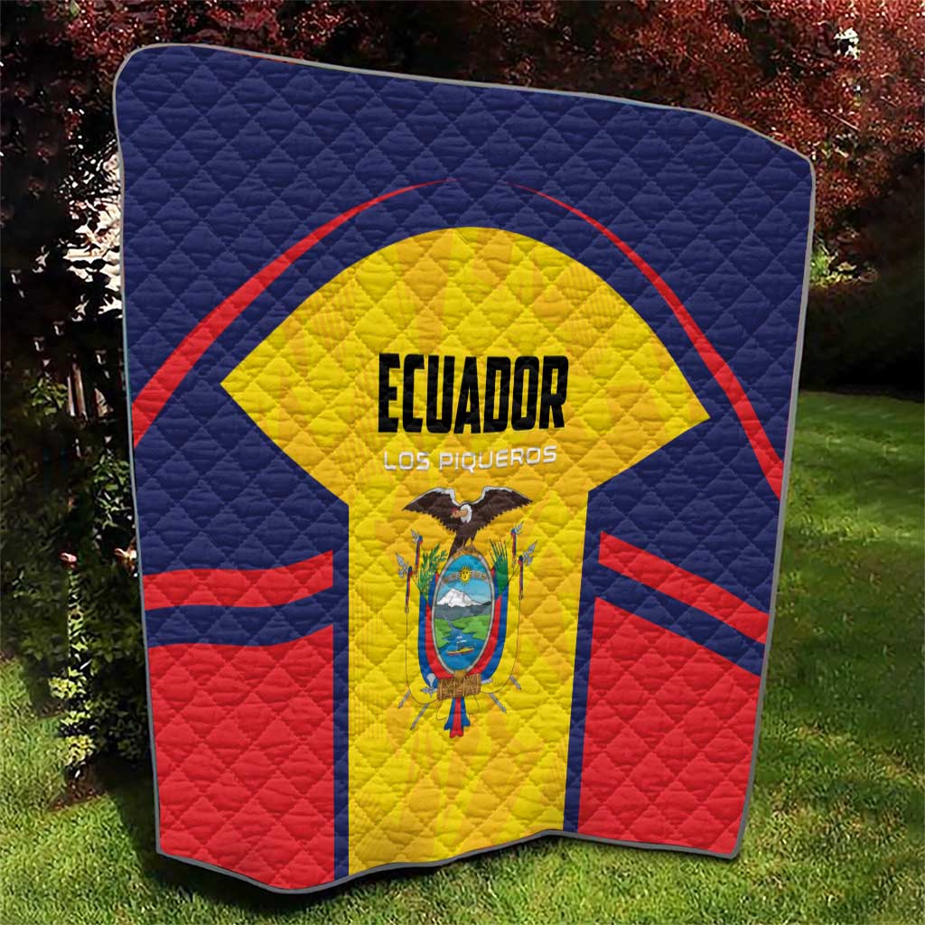 Ecuador Rugby Quilt Los Piqueros Go Champions