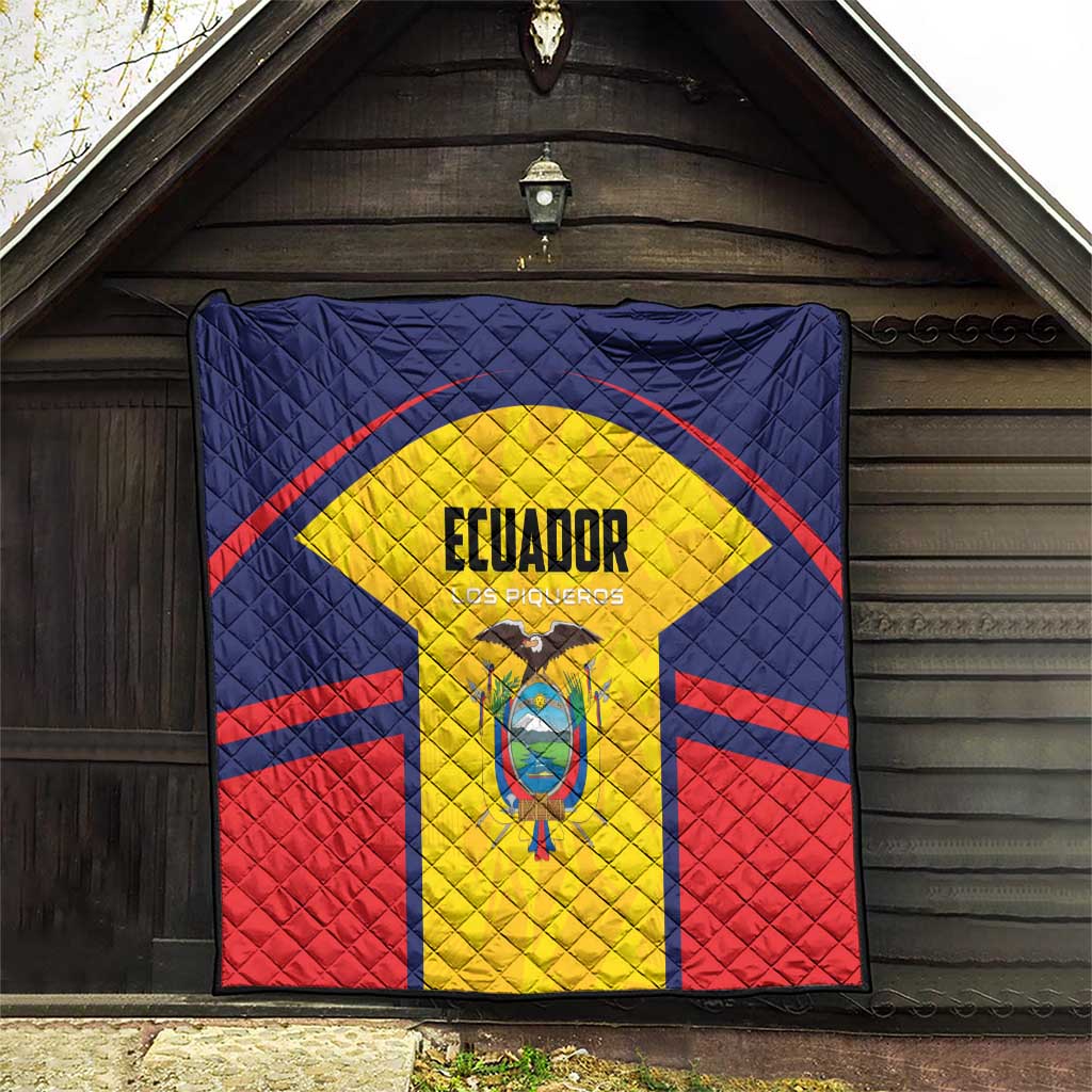 Ecuador Rugby Quilt Los Piqueros Go Champions
