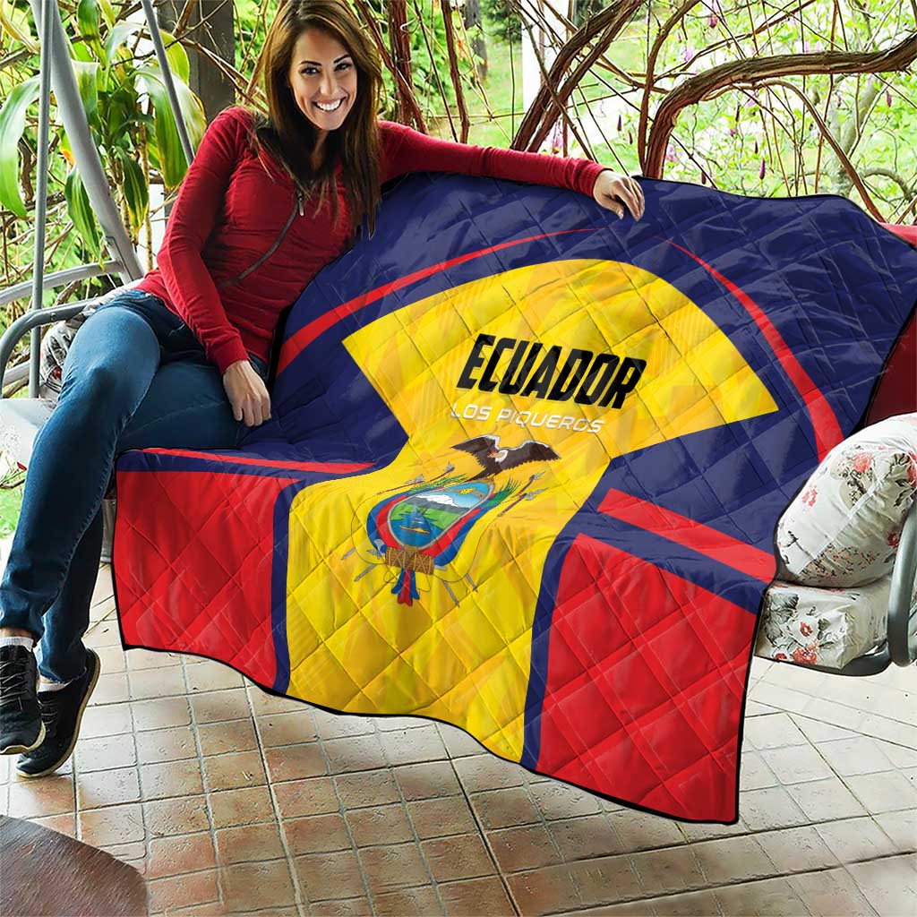 Ecuador Rugby Quilt Los Piqueros Go Champions