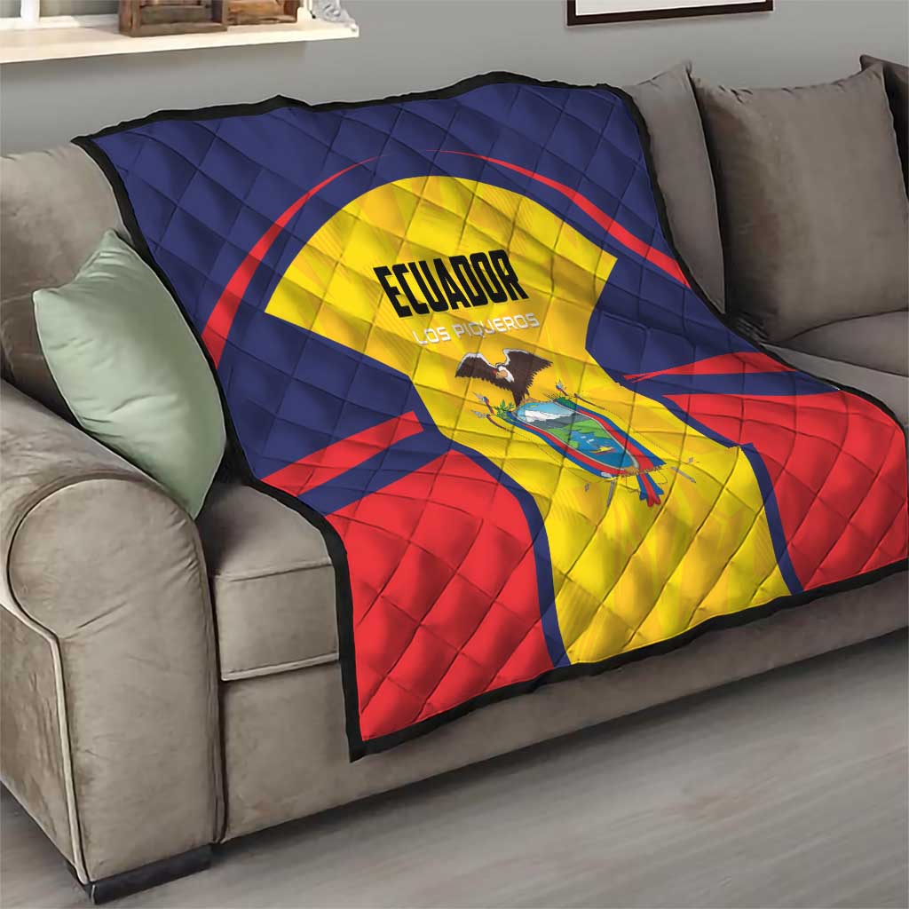 Ecuador Rugby Quilt Los Piqueros Go Champions