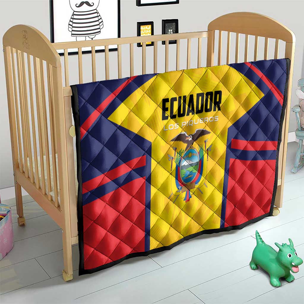 Ecuador Rugby Quilt Los Piqueros Go Champions