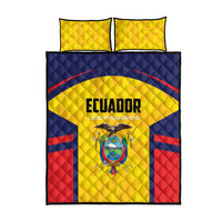 Ecuador Rugby Quilt Bed Set Los Piqueros Go Champions