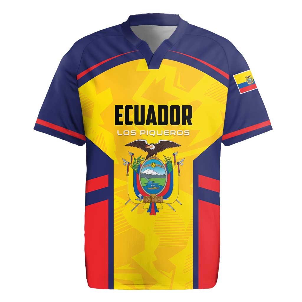 Custom Ecuador Rugby Rugby Jersey Los Piqueros Go Champions