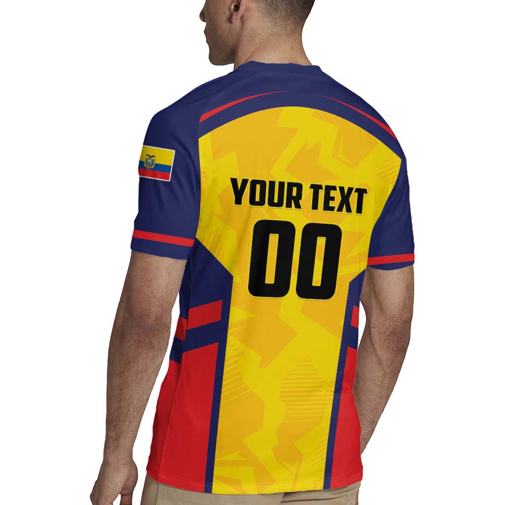 Custom Ecuador Rugby Rugby Jersey Los Piqueros Go Champions