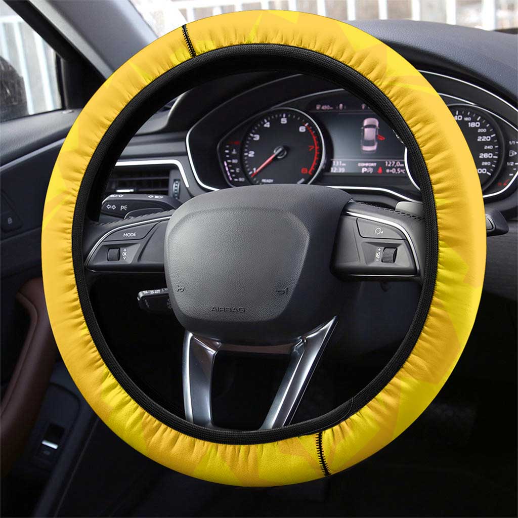 Ecuador Rugby Steering Wheel Cover Los Piqueros Go Champions