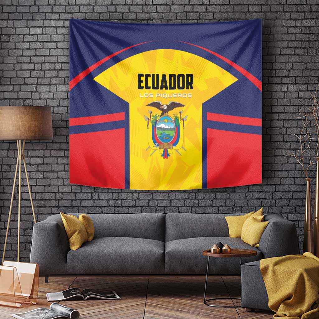 Ecuador Rugby Tapestry Los Piqueros Go Champions