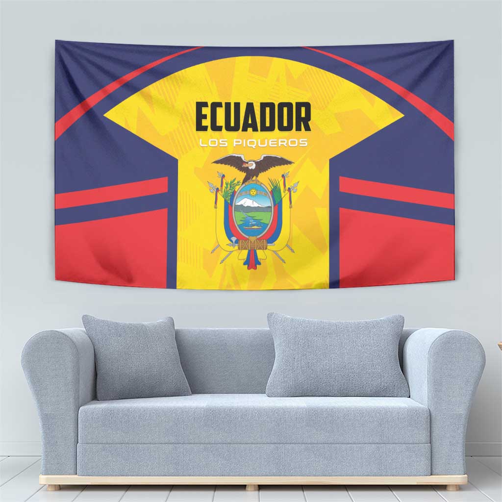 Ecuador Rugby Tapestry Los Piqueros Go Champions