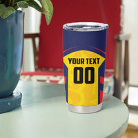 Custom Ecuador Rugby Tumbler Cup Los Piqueros Go Champions