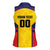 Custom Ecuador Rugby Women Sleeveless Polo Shirt Los Piqueros Go Champions