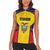 Custom Ecuador Rugby Women Sleeveless Polo Shirt Los Piqueros Go Champions