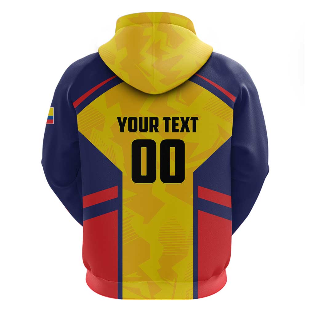 Custom Ecuador Rugby Zip Hoodie Los Piqueros Go Champions