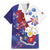 Philippines Sun Plumeria Floral Family Matching Mermaid Dress and Hawaiian Shirt Unique Stylized