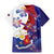 Philippines Sun Plumeria Floral Family Matching Mermaid Dress and Hawaiian Shirt Unique Stylized