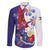 Philippines Sun Plumeria Floral Family Matching Off Shoulder Maxi Dress and Hawaiian Shirt Unique Stylized