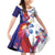 Philippines Sun Plumeria Floral Family Matching Off Shoulder Short Dress and Hawaiian Shirt Unique Stylized
