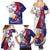Philippines Sun Plumeria Floral Family Matching Summer Maxi Dress and Hawaiian Shirt Unique Stylized