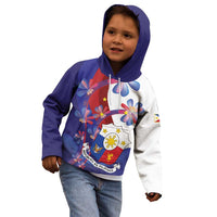 Philippines Sun Plumeria Floral Kid Hoodie Unique Stylized