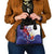 Philippines Sun Plumeria Floral Shoulder Handbag Unique Stylized