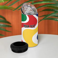 Personalized Seychelles 4 in 1 Can Cooler Tumbler Finis Coronat Opus