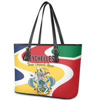 Seychelles Leather Tote Bag Finis Coronat Opus