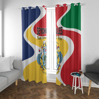 Seychelles Window Curtain Finis Coronat Opus