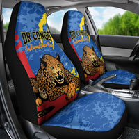 DR Congo Independence Day Car Seat Cover Congo-Kinshasa Leopard