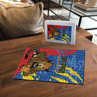 DR Congo Independence Day Puzzle Congo-Kinshasa Leopard