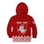 Custom Belarus 1991 Kid Hoodie Belarusian Coat Of Arms Mix Folk Pattern - Wonder Print Shop