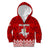 Custom Belarus 1991 Kid Hoodie Belarusian Coat Of Arms Mix Folk Pattern - Wonder Print Shop