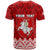 Custom Belarus 1991 T Shirt Belarusian Coat Of Arms Mix Folk Pattern - Wonder Print Shop