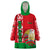 Custom Belarus Wearable Blanket Hoodie Belarusian Coat Of Arms Flag Style - Wonder Print Shop