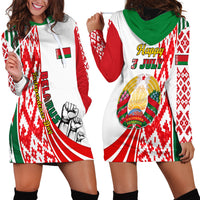 3 July Belarus Independence Day Hoodie Dress Belarusian Flag Style Special Version - Wonder Print Shop