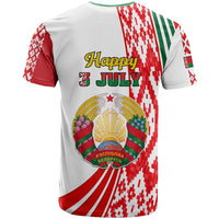 3 July Belarus Independence Day T Shirt Belarusian Flag Style Special Version - Wonder Print Shop