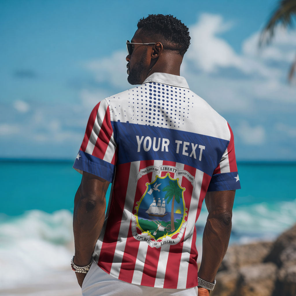 Personalized Liberia 1847 Hawaiian Shirt Happy Independence Day LT01