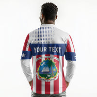 Personalized Liberia 1847 Long Sleeve Polo Shirt Happy Independence Day