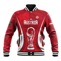 Custom Austria 2026 World Football Baseball Jacket Immer wieder Osterreich