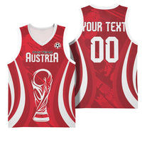 Custom Austria 2026 World Football Basketball Jersey Immer wieder Osterreich