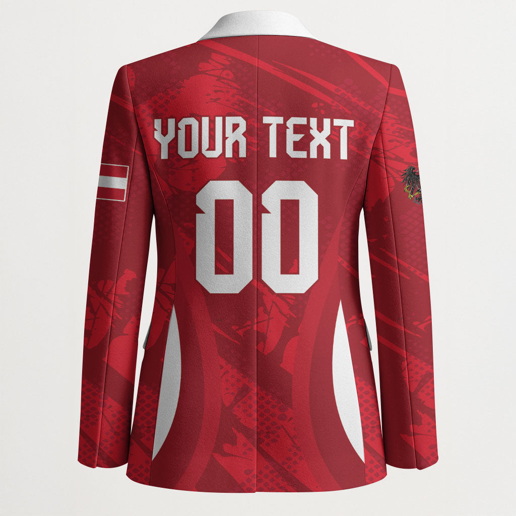 Custom Austria 2026 World Football Blazer Immer wieder Osterreich