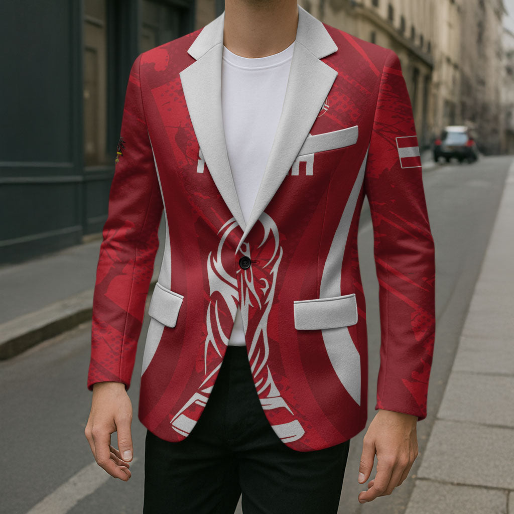 Custom Austria 2026 World Football Blazer Immer wieder Osterreich