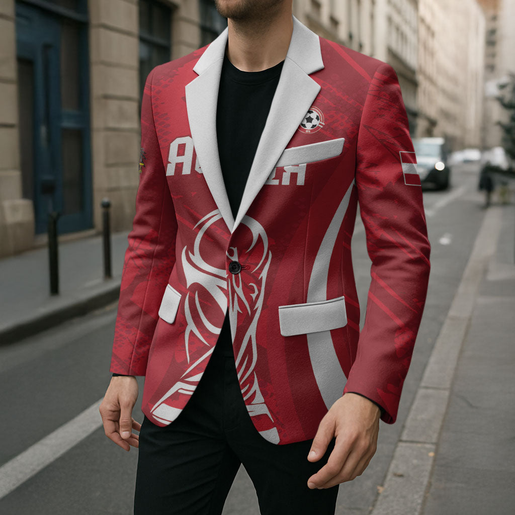 Custom Austria 2026 World Football Blazer Immer wieder Osterreich