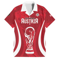 Custom Austria 2026 World Football Hawaiian Shirt Immer wieder Osterreich