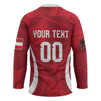 Custom Austria 2026 World Football Hockey Jersey Immer wieder Osterreich