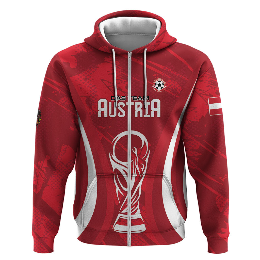 Custom Austria 2026 World Football Hoodie Immer wieder Osterreich