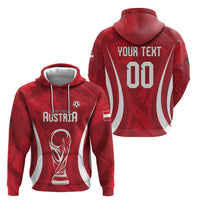 Custom Austria 2026 World Football Hoodie Immer wieder Osterreich
