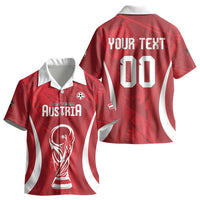 Custom Austria 2026 World Football Kid Hawaiian Shirt Immer wieder Osterreich LT01