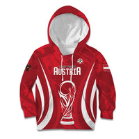 Custom Austria 2026 World Football Kid Hoodie Immer wieder Osterreich