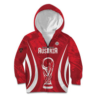 Custom Austria 2026 World Football Kid Hoodie Immer wieder Osterreich