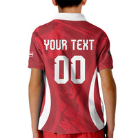 Custom Austria 2026 World Football Kid Polo Shirt Immer wieder Osterreich